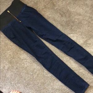 c’est toi blue jeggings size Medium
